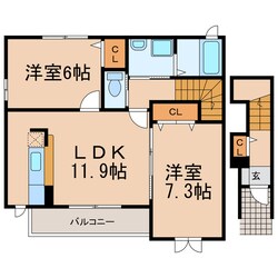 ドクターバード　Ｗの物件間取画像